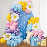Blue Dog Balloon Garland Kit: Puppy Party Decor, Baby Shower