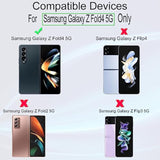 Screen Protector For Samsung Galaxy Z Fold4 5G(6.2") 2 Pack+1 Pack Camera Len Protector+1 Back Film,9H Tempered Glass,Hd,Scratch Resistant,Bubble Free,Easy Install