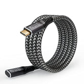 Usb-C 3.2 Extender Cable 2M/6.6Ft, Male To Female, Supports Pd 100W/5A Fast Charging, 20Gbps Sync, Compatible With Iphone 15 Pro, Macbook, Ipad Pro, Magsafe