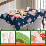 125pcs Baseball Party Tableware Set Plates, Cups, and Napkins for 25