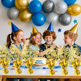 12pcs Gold Metallic Star Table Decor Party Centerpiece Birthday Holiday