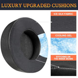 Cooling Gel Ear Pads Replacement For Corsair Virtuoso Rgb Wireless Xt Se Gaming Headset, Earpads Cushions With High-Density Noise Isolation Foam, Added Thickness - Black