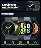 (4 Pack) Watch Screen Protector Compatible For Samsung Galaxy Watch 8 40Mm, Samsung Galaxy Watch 7/6/5/4 (40Mm)/Fe/Garmin Instinct 3 Amoled&Solar 50Mm, Tempered Glass Anti-Scratch Bubble-Free