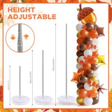 Fall Balloon Column Kit: Maple Leaf, Pinecone Balloons (2 Sets)