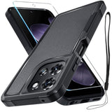 Moto G 5G 2025 Heavy Duty Full Body Case, Black Matte Finish