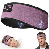Sleep Headphones Headband Wireless Bluetooth 5.4 - Soft, Breathable, Ultra-Thin Speakers For Side Sleepers, Workout, Airplane Travel, Relaxation