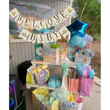 Winnie Welcome Baby Banner Classic The Pooh Baby Shower Banners Garland Wall Decor For Newborn Party Supplies