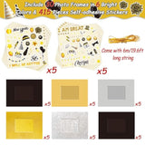 30 Packs Happy New Year Craft Kits For Kids, 2026 New Year Picture Frame Diy Craft Art New Year Party Favor Decor Home Classroom Game Activities