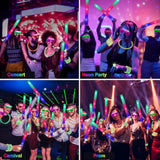 150pcs Glow Party Supplies LED Glasses Sticks Finger Lights Birthday Wedding