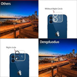 iPhone 12 6.1" Camera Lens Protector 3-Pack Tempered Glass 9H Anti-Scratch