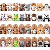 16 Sets Stuffed Animals Bulk Mini Plush Forest Animals Bulk Adopt A Pet Party Favors Jungle Safari Stuffed Toys With Paper Boxes For Pet Theme Birthday Party Favors