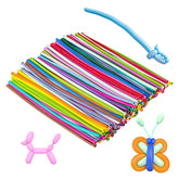 200 Pcs Magic Balloons - Assorted Color Long Balloons For Animal Shape Party Decorations
