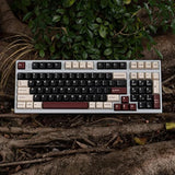 Rome Black Keycaps Full Set Cherry Profile Doubleshot 173 Keys Custom Keycaps