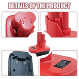 ?Upgraded? Set Of 2 Battery Adapter For Milwaukee M18 To M12, For Dewalt 20V Battery Adapter Converter To Milwaukee 12V Power Tools