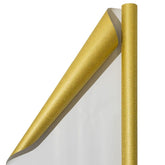 Gift Wrap - Glitter Wrapping Paper - 25 Sq Ft - Gold Glitter - Roll Sold Individually