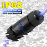 Waterproof Rj45 Coupler Short Profile, Cat6/Cat5E/Cat5 Waterproof Ethernet Con