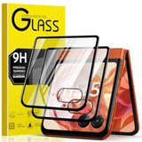 (2 Pack) For Motorola Razr 2024 Front Screen Protector, Moto Razr 2024 Case Friendly Tempered Glass Screen Cover, Bubble Free Anti Scratch Screen Protector For Razr 2024