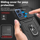 Motorola G 5G 2024 Military Grade Protective Case with Car Mount Kickstand