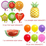 71 Packs Tutti Frutti Party Decorations Set Twotti Frutti Glitter Bann