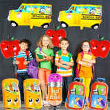 10 Pcs Back To School Balloons Big Set School Bus Balloon Apples Balloons First Day Of School Decorations Welcome Back To School Party Decorations