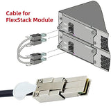 2960 Flexstack Stacking Cable Cab-Stk-E-0.5M Compatible For Catalyst 2960S 2960X 2960Xr Networking Switch 20Gbps 40Gbps