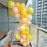 127Pcs Pastel Yellow Balloon Garland Kit for Baby Shower Lemonade Party Decor