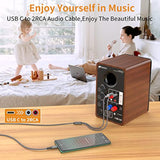 Usb C To 2 Rca Audio Cable, 6.6 Ft Type-C To Rca Male To Male Y Rca Splitter,