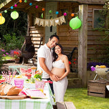 Jute Burlap Baby Q Banner BBQ Theme Baby Shower Gender Reveal Party Garland