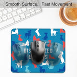 Easily Distracted By Dogs Funny Mouse Pad For Desk, Dog Owner Gifts, Cute Mousepad Gifts For Dog Lover Dog Mom Friend, Office Gifts For Pet Lover Coworker Colleagues
