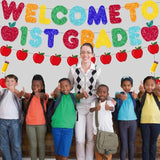 Glitter 'Welcome to 1st Grade' Banner for Back to School Classroom Decor
