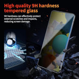 Privacy Screen Protector For Samsung Galaxy A51/A52/A52S 5G/A53 6.5 Inch 3 Pack, Tempered Glass Film Anti-Spy Scratch Resistant 9H Hardness Case Friendly