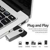 10 Pack 8Gb Usb Flash Drive Flash Drives Usb 2.0 Thumb Drive Memory Stick Zip Drives Bulk (8Gb, 10 Pack, Black)