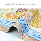 Cute Cat Desk Mat Kawaii Flower Store Desk Pad, Pink Switch Large Gaming Mouse Pad, Funny Florists Deskmat Mousepad, Anime Laptop Keyboard Pad Office Home Decor For Women Girls, Kitty