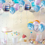 Iridescent Balloon Bouquet - Holographic Party Decorations, Birthday & New Year Eve Supplies