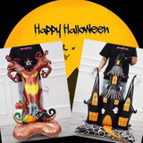 Halloween Ghost Tree & Castle Foil Balloon Set - Spooky Party Decor