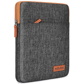 9.7-10 Inch Tablet Sleeve Water Resistant Laptop Bag For 9.7" 10.5" 11" Ipad Pro/Apple 10.2" Ipad/10 Surface Go/Huawei Mediapad M5 Pro/10.5" Samsung Galaxy Tab A S6/Lenovo Smart/Acer -Brown