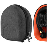 Geekria Shield Headphones Case Compatible with Marshall Major V/IV/III/II, Mid ANC, Replacement Hard Shell Travel Carrying Bag (Dark Grey)