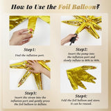 Royal Blue And Gold Balloon Garland Arch Kit, Party Decorations With White And Gold Confetti Latex Balloons For Anniversary, Wedding, New Year, Graduation, Birthday