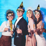 36-Piece 2026 New Year Party Set with Headbands, Tiaras, Glasses, and Noise Makers