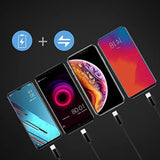 Short Usb C Splitter Cable,4 In 1 Usb 2.0 A Male To 4 Usb C Male Charging Cord