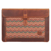 Top Grain Leather Macbook Bag Laptop Sleeve for MacBook Pro and MacBook Air Case 14 Inch - 13 Inch (M4, M3, M2, M2, M1, Pro, Max) 13.3 Inch, iPad Pro 12.9 Inch - 2020 to 2024 Models