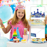 126-Pcs Classroom Birthday Kits Crowns Bracelets Pencils Stickers Party Favors