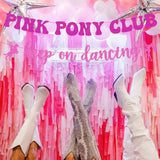 Pink Glitter Pony Club Party Banner Disco Cowgirl & Western Party Decor