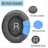Aonic 50 Earpads Replacement Compatible With Shure Aonic 50 Gen 1/Gen 2 Wireless Headphones (Do Not Fit Aonic 40/Srh1540) Ear Pads Cushions Protein Leather Black