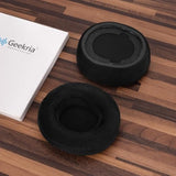 Geekria Comfort Velour Replacement Ear Pads for SteelSeries Arctis Nova Pro Wireless Headphones, Repair Parts (Black)