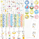 Silly Goose Party Favors, Funny Silly Goose Temporary Tattoos Slap Bracelets Badges Keychains Gift Bags For Silly Goose Birthday Party Decorations Supplies For Kids Teens Boys Girls Classroom Rewards