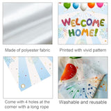 Welcome Home Door Banner, Welcome Home Door Cover, Housewarming Patriotic Military Decorations, Family Party Supplies, Welcoming Sign Photo Props