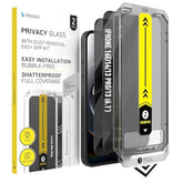 | 2-Pack | Privacy Screen Protector For Iphone 16E/14/13/13 Pro (6.1') With Smart Installation Tray | Dust & Bubble-Free | 9H Tempered Glass | Full Coverage | Easy Install |