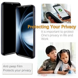 [3 Pack Privacy Screen Protector for Samsung Galaxy A26 5G, Anti Spy, Anti Scratch, Bubble Free, 9H Hardness, Ultra Resistant, HD Clear, Case Friendly