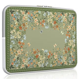 Computer Sleeve 13 Inch,Cute Girly Laptop Bag Green,13-13.6 Inch Waterproof Laptop Sleeve Compatible With Macbook Air Pro 13/14, Hp Dell Asus Lenovo Chromebook Notebook